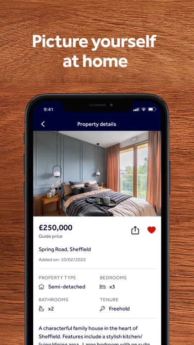 Rightmove property search Screenshot