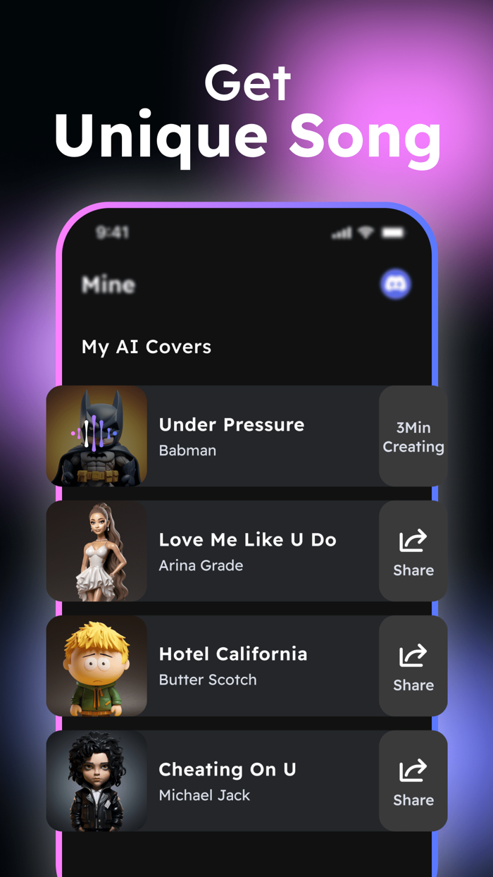 AI Cover and AI Songs Singer AI