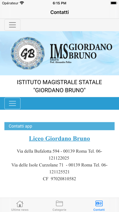 Liceo GB Roma Screenshot