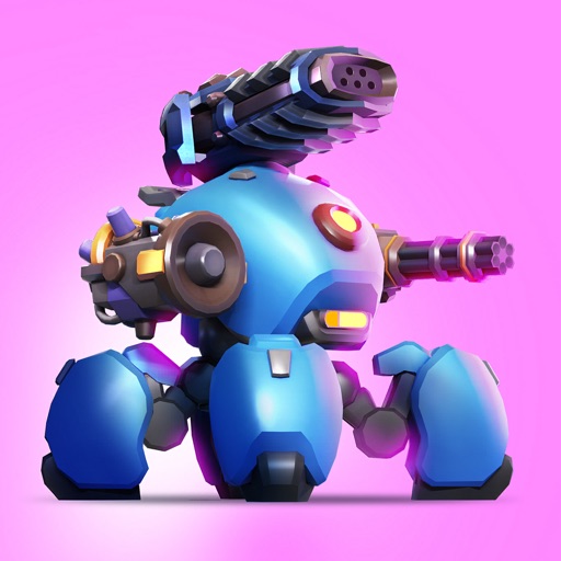 Little Big Robots. Mech Battle Icon