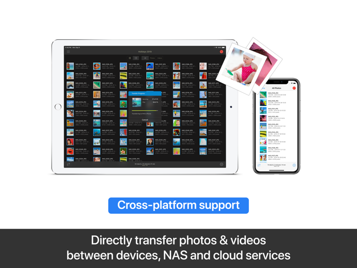 PhotoSync – transfer photos