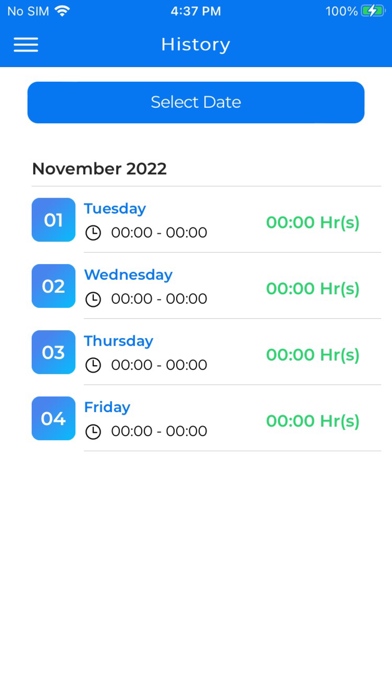 Agile Time Tracker Screenshot