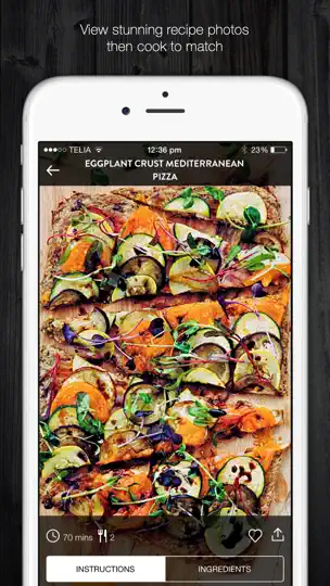 Скриншот Paleo Plate на iPhone 3