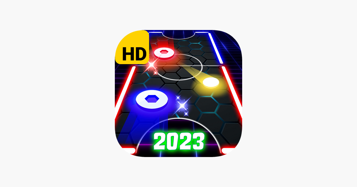 ‎Air Hockey Glow HD Arcade 2D on the App Store