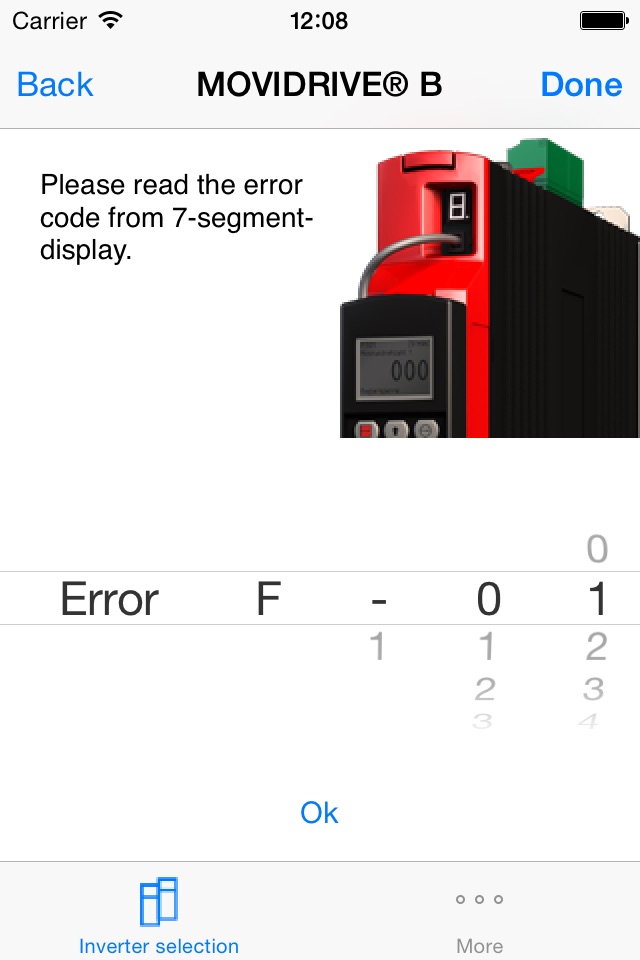 SEW Diagnostics screenshot 2