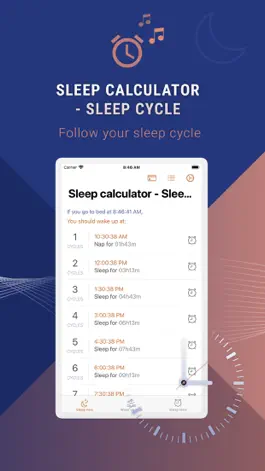 Game screenshot Sleep Cycle - Sleep Calculator mod apk