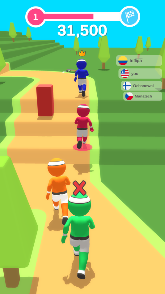 #4. PartyRun.io (iOS) 由: Henrique Silva