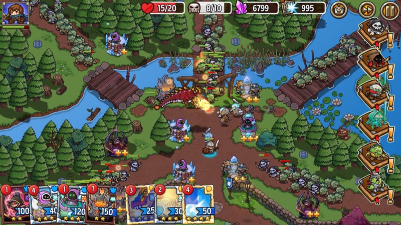Crazy Defense Heroes: RPG TD screenshot 6