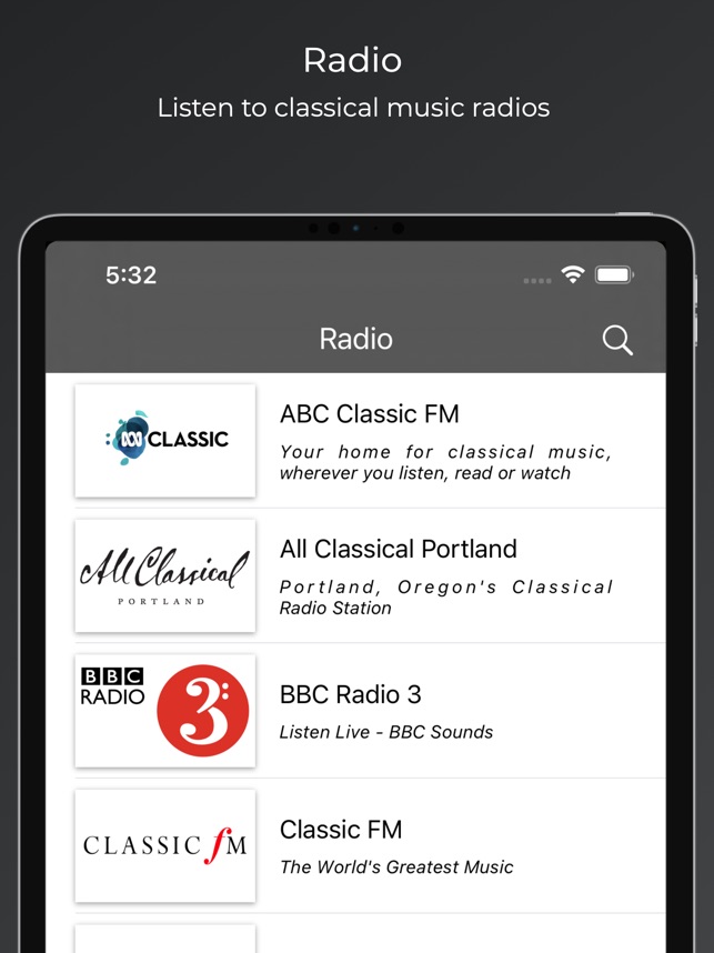 Classical Music & Radio on the App Store