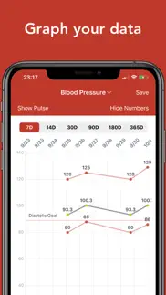 blood pressure tracker+ iphone screenshot 3