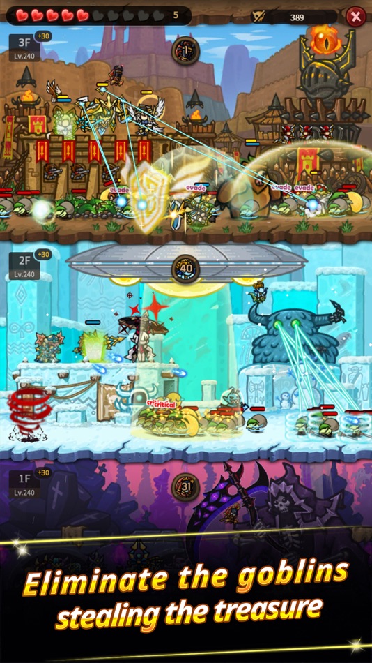 #4. EF Defense (iOS) By: MANA GAME FACTORY PTE. LTD.