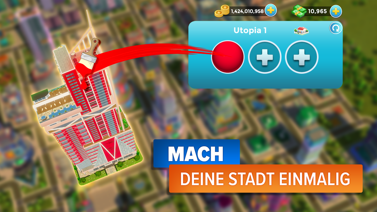 Citytopia® Build Your Own City iOS Mod IPA screenshot 6 - iOS game interface