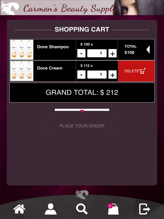 Carmen's Beauty Supply iPad screenshot 4 - Business app