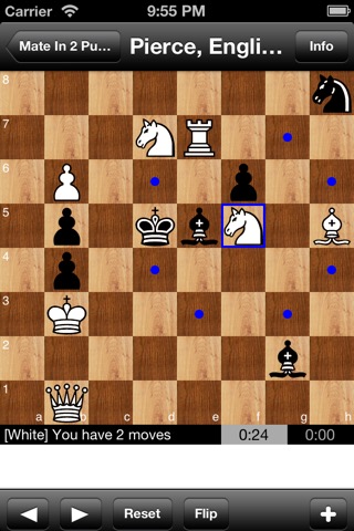 Mate in 2 Chess Puzzlesのおすすめ画像1