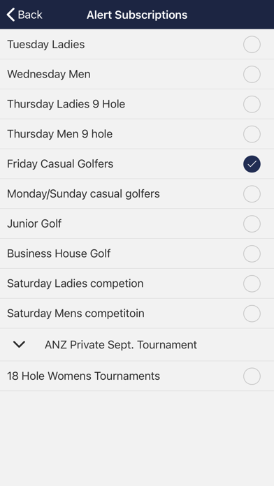 ClubAppsNZ Screenshot
