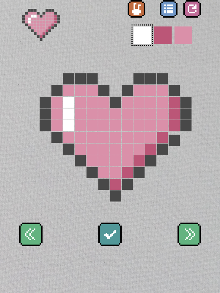 Pixel Art - grid doodle