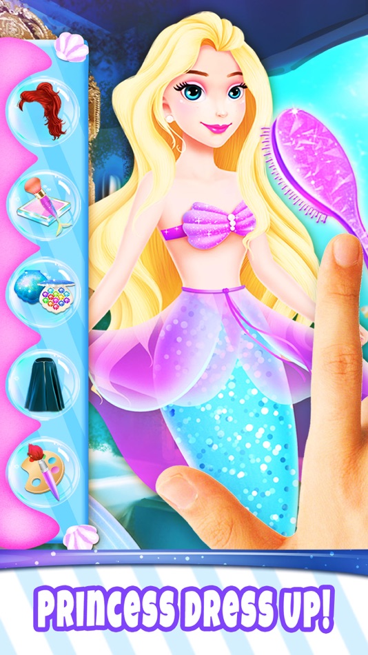 #3. Princess Mermaid Girl Games (iOS) 来自: Husky Mobile Inc