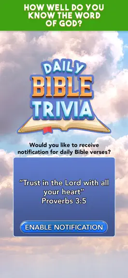 Game screenshot Daily Bible Trivia: Quiz Games hack