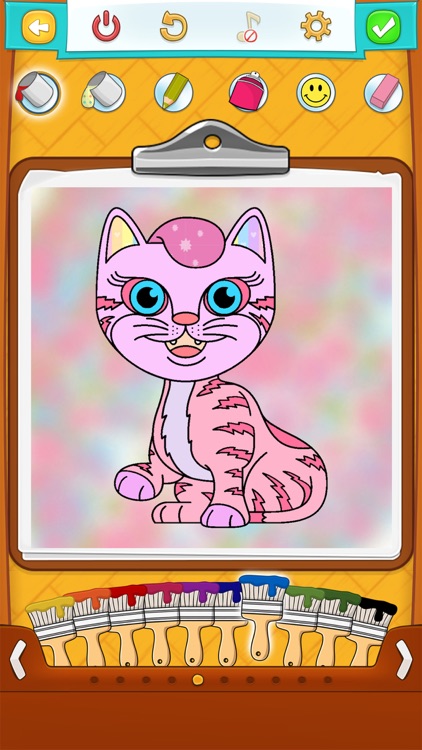 Kitty Cat Coloring Pages