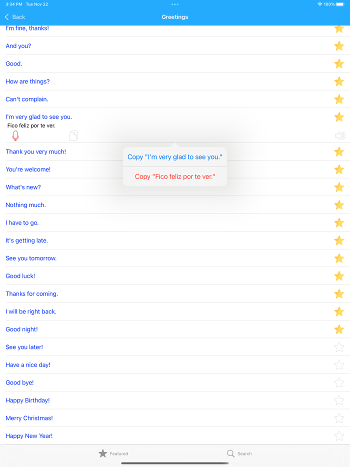 Learn Portuguese Phrases Lite