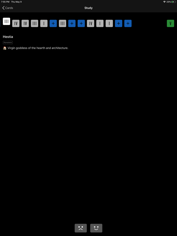 Screenshot #6 pour Omen — Flashcards