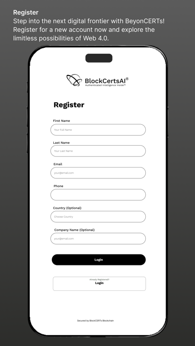 BlockCertsAI Screenshot