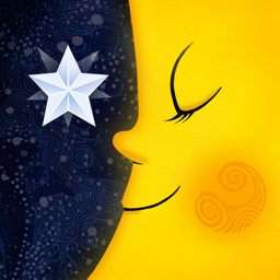 Sun to moon sleep clock app icon