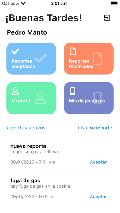Amara Mantenimiento Screenshot