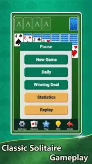 solitaire collection-card game iphone screenshot 2