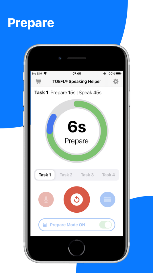 #2. TOEFL Speaking Helper (iOS) By: 晟远 鲁