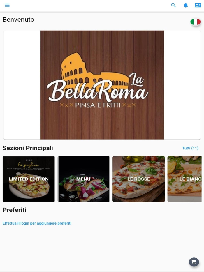 Pinseria la bella Roma