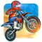 Race and have fun against millions of players in Turbo Bike: Extreme Racing