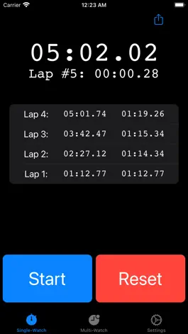 Game screenshot Simple Stop Watch Timer hack