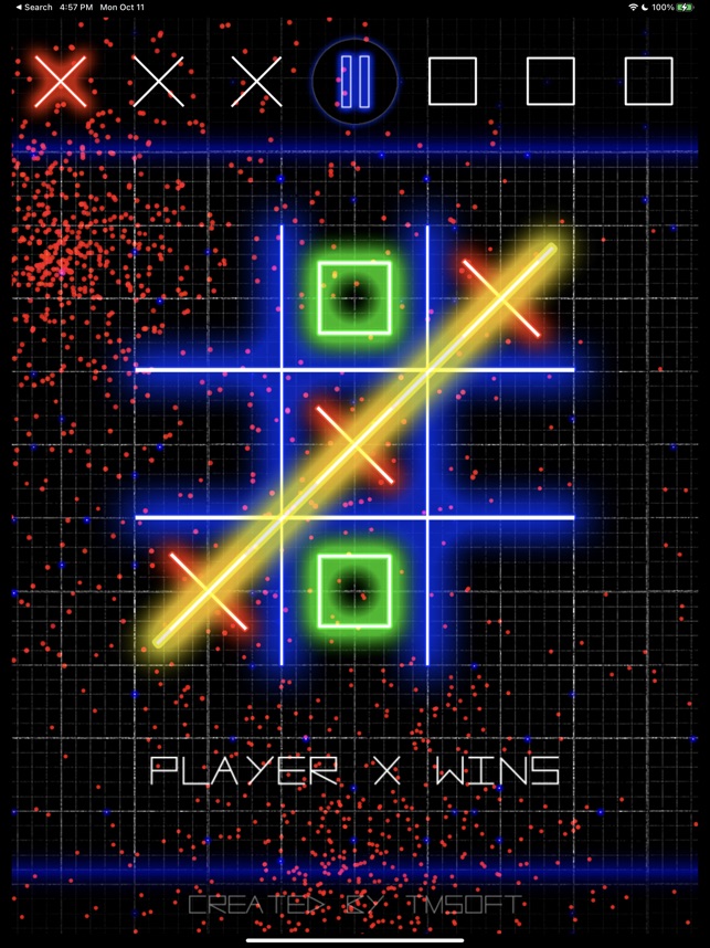 Tic Tac Toe Glow - TMSOFT GAMES