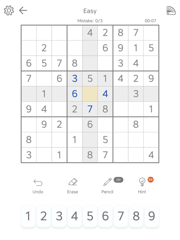 Screenshot #4 pour Sudoku - Soduko - Soduku