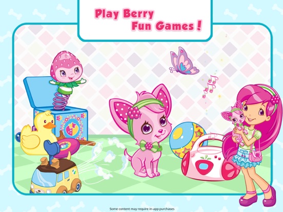 Strawberry Shortcake Puppy Fun iPad app afbeelding 4