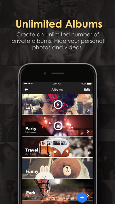 Photo Vault Pro - Hide Videos Screenshot