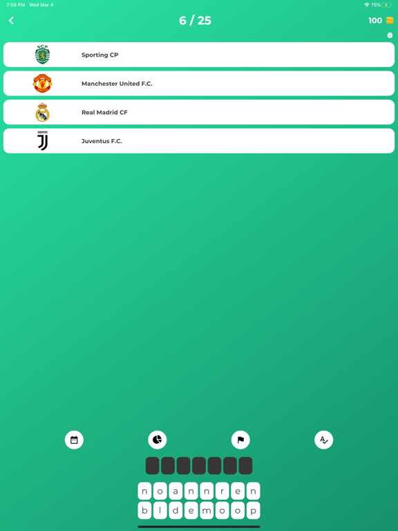 Screenshot #6 pour Pro Player Football Quiz