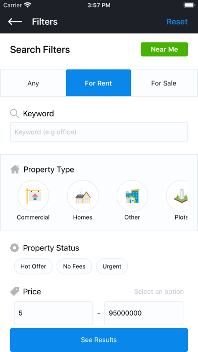 Propertya Real Estate App Screenshot