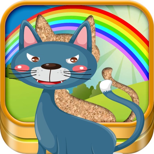 QCat Animal Zoo Puzzle iOS App