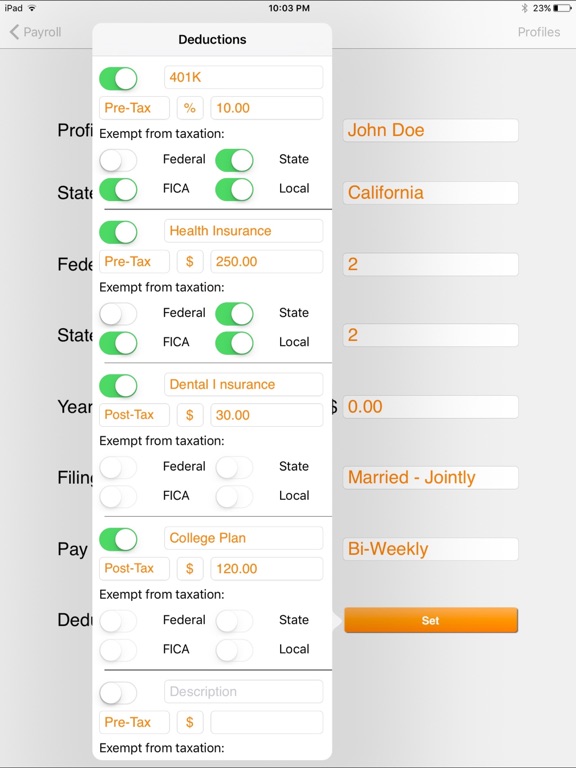 Screenshot #6 pour Payrollguru