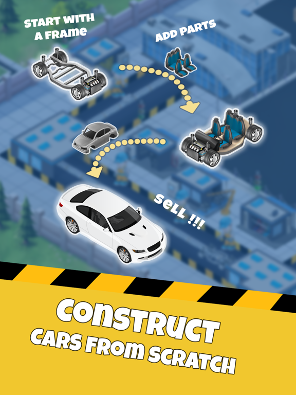 Car Factory: Car Games 2019のおすすめ画像1