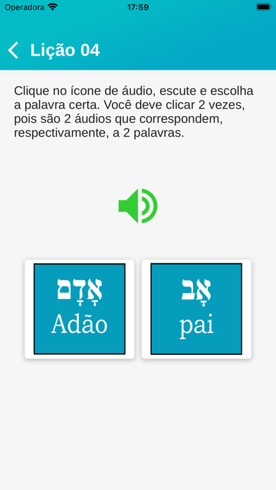 Hebraico da Bíblia Screenshot
