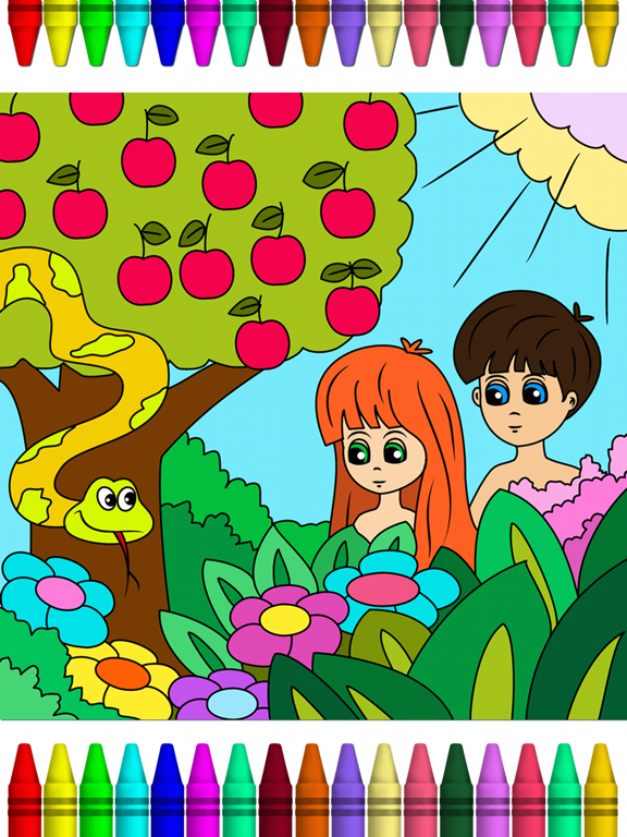 Screenshot #2 for Bible Coloring Book for Kids
