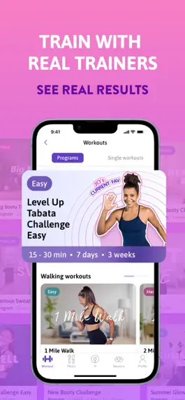 Game screenshot growwithjo - Meal & Workout apk