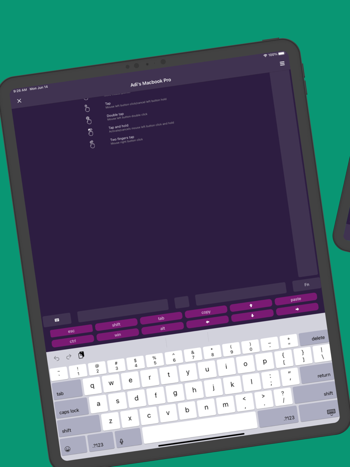 Remote App - Mouse Keyboard