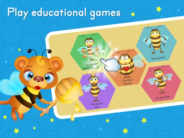 Bee Free Games online for kids in Nursery by Muhra Aa
