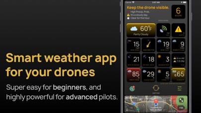 Screenshot #1 pour AURA Pro - Weather for Drones