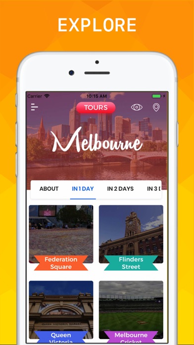 Melbourne Travel Guide . Screenshot
