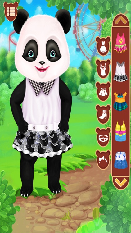 Cute Panda Care Fashion Resort